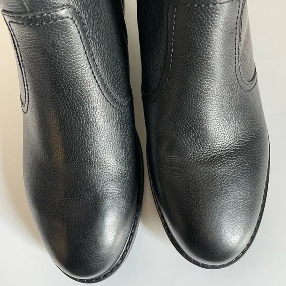 Easy Spirit Juna Casual Booties Leather Black, Size 10 - Picture 6 of 14